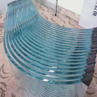 8mm Flat and Curved Tempered Glass for Shower Rooms